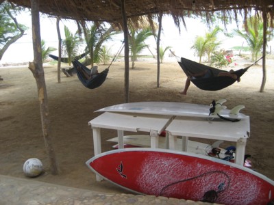 soccer balls and surfing